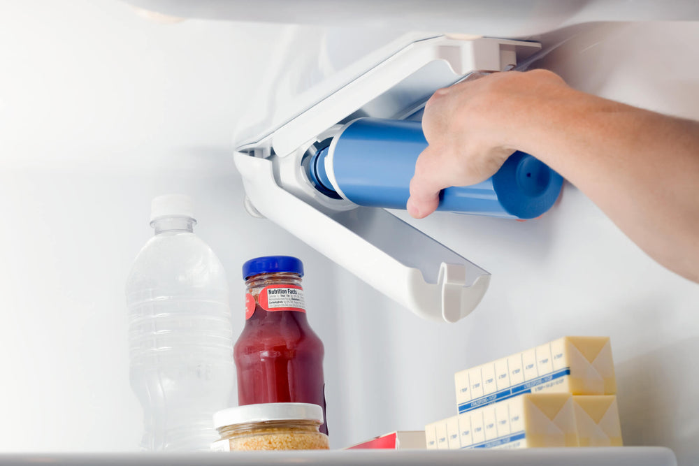 changing refrigerator water filter
